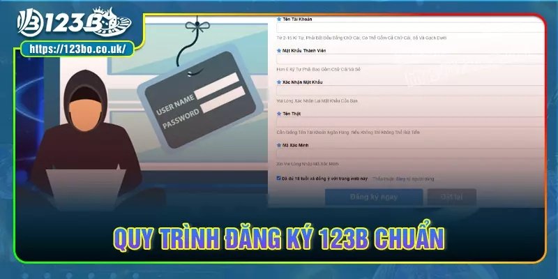 Cách đăng ký 123b nhanh chóng, đơn giản